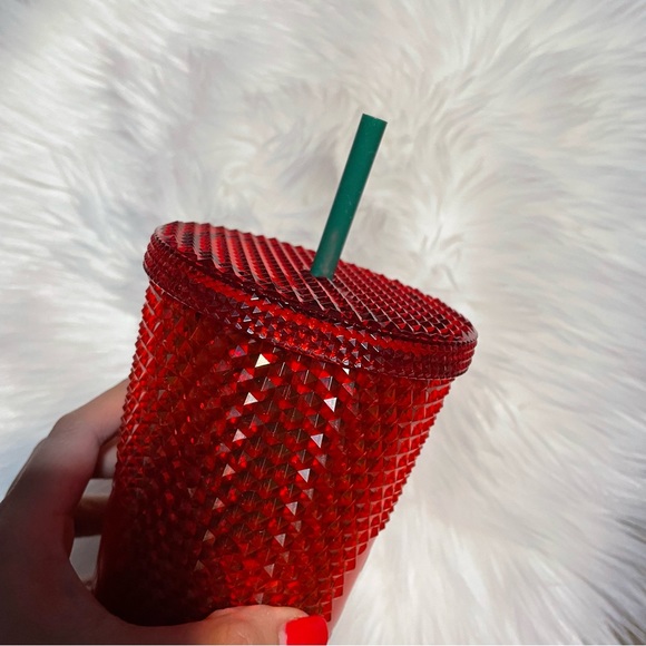 Disney Parks Mickey Christmas Starbucks Tumbler with Straw Walt Disney World NWT - Picture 10 of 13